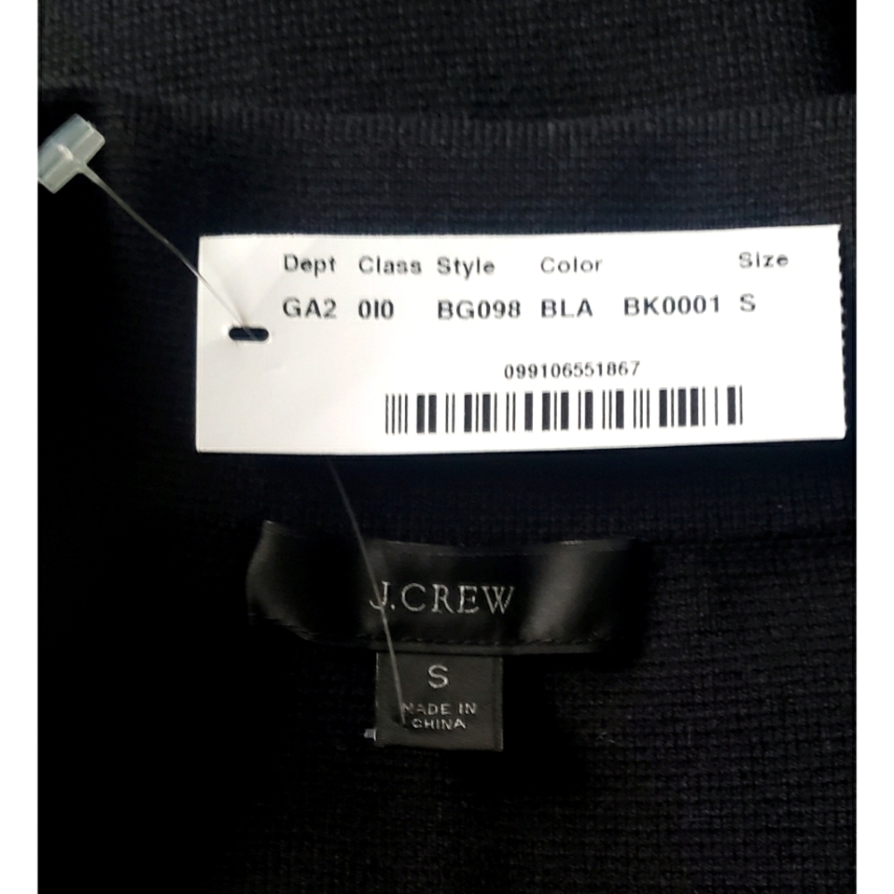 18. J.Crew Cinched-waist sweater-blazer - Picture 9 of 10